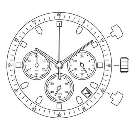 Miyota 0s10-0s20 Saat Makinası