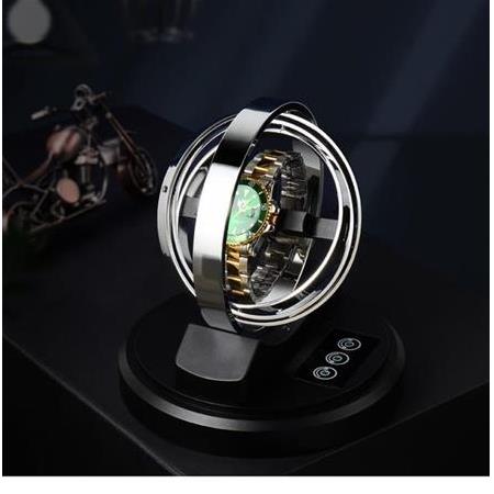 CRAZY ORBİTAL SINGLE WATCH WİNDER (İKİLİ WATCHWİNDER) ÇELİK KROM